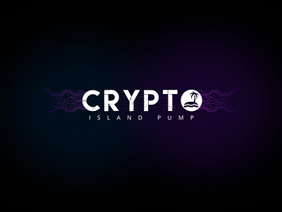 Crypto Island Pump logo design branding illustration logo top ux ui designer ui ux vector