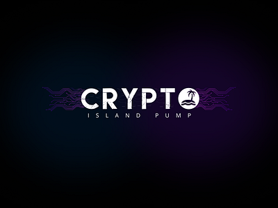 Crypto Island Pump logo design