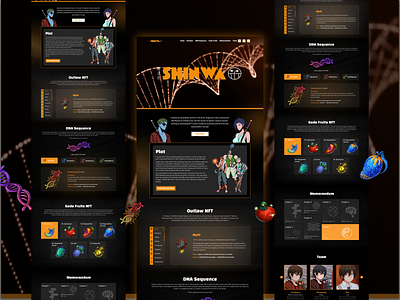 Shinwa - NFT UI design
