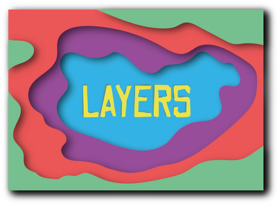 layers design illustration illustrator logo minimal typography vector
