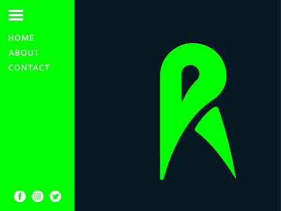 Alphabetical logo R. (for sale)