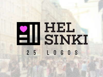 Helsinki - 25 Minimal Vintage Logos