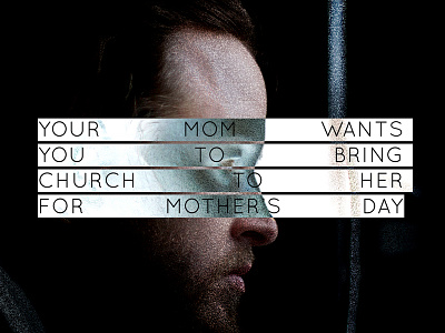 Mother's Day ad christian church creative day inspiration jesus mom mother mothers poster rebound