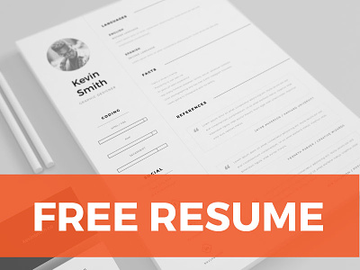 FREE Clean & Minimal Resume Template