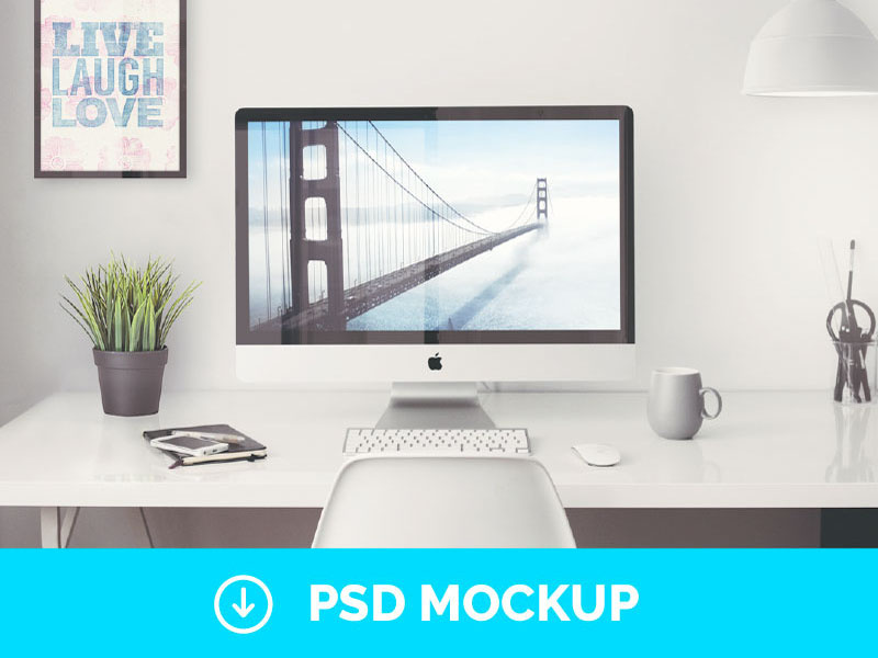 4818+ Free Imac Psd Mockup