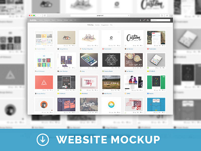 Free Web Browser PSD Mockup creative design free freebie inspiration mock mocku up mockup psd up web website