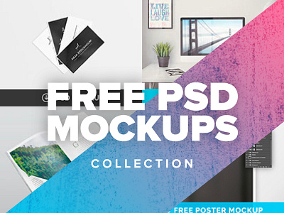 Free PSD Mockups Collection