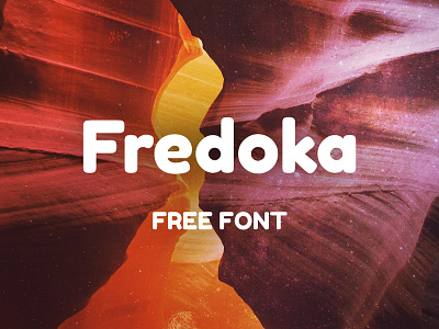 FREE FONT: Fredoka - Free Rounded and Bold Font bold creative font fonts free free font free fonts inspiration logo round typeface writing