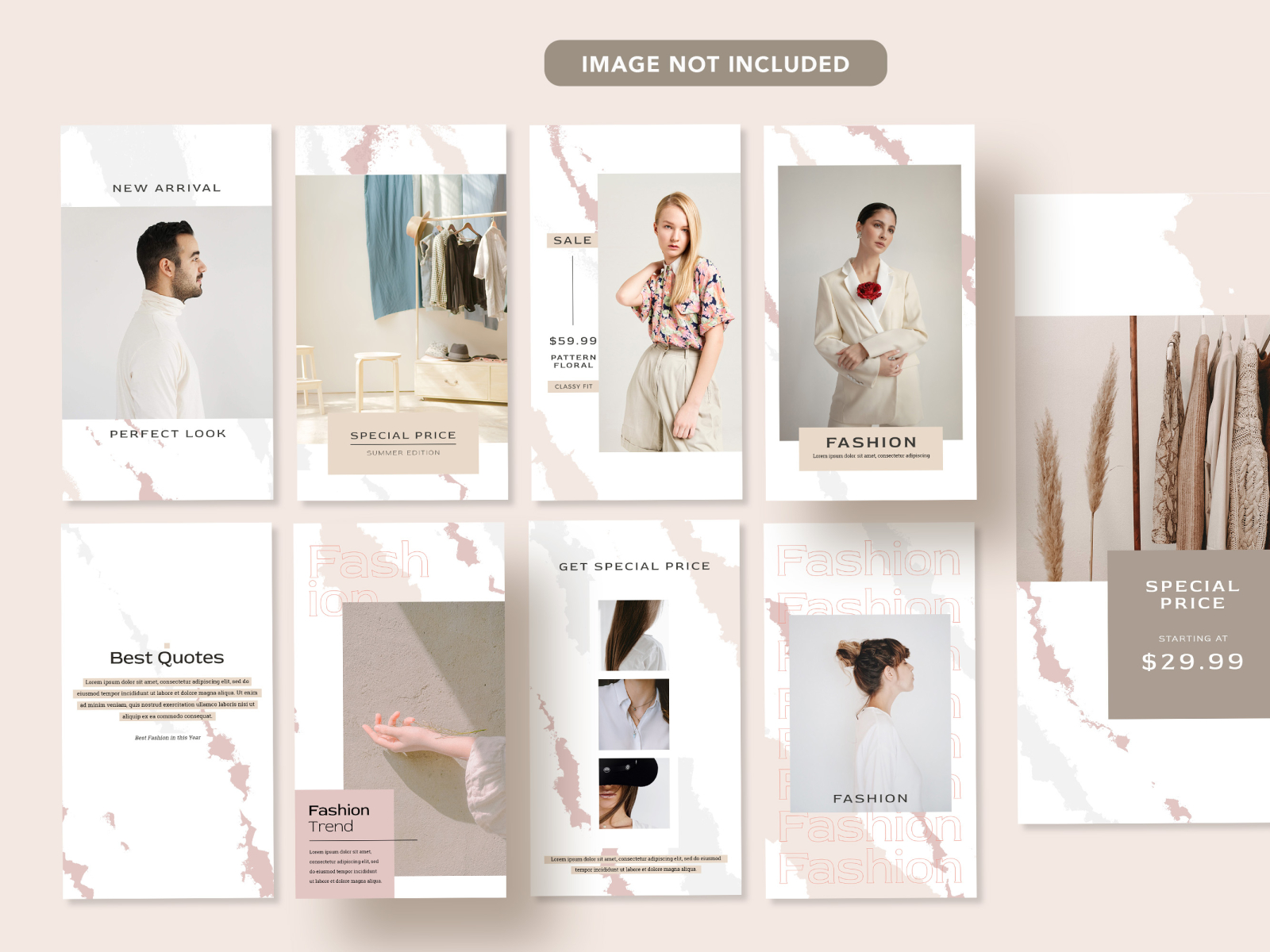Calm Fashion Template by Finest Lab Creative Std. on Dribbble