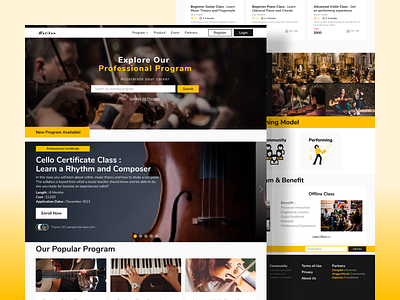 Musikan - Music Community Landing Page