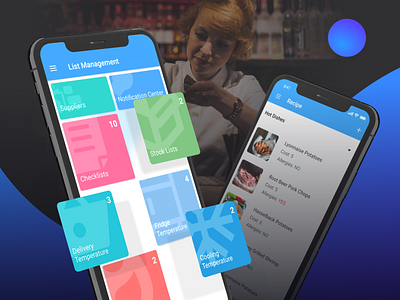 Management app mobile app ui design ux design