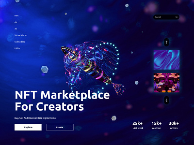 NFT marketplace 3d animation branding design graphic design illustration logo mobile app mobile ui motion graphics nft ui ui design uidesign ux design uxdesign uxui