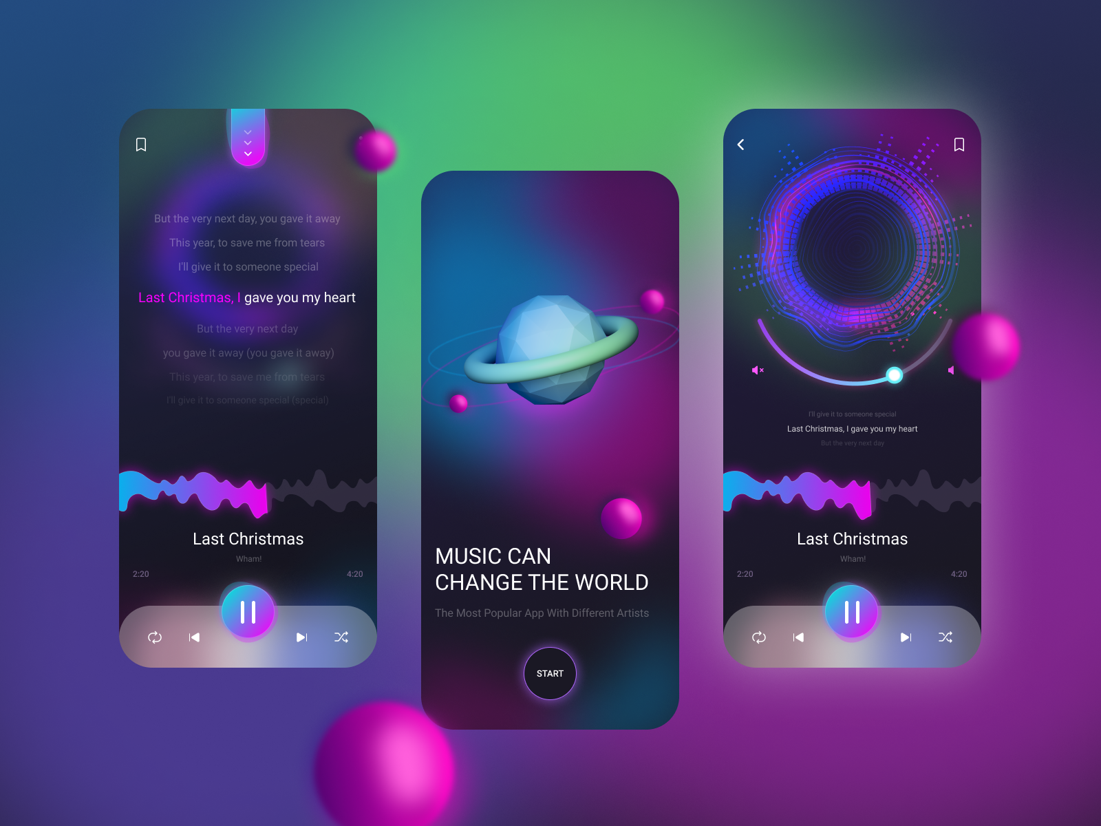 Music App by D4 Group on Dribbble