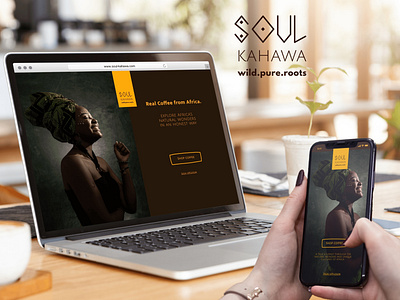 Webshop for African coffee- SOUL KAHAWA