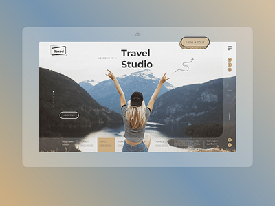 Webdesign - Travel Studio