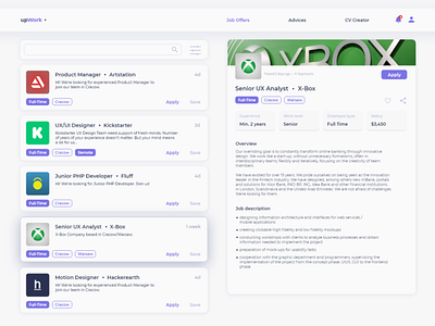 Daily UI 51 Job Listing