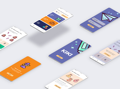 Educational App for Kids - Design Concept app concept education fun games illustration isometric kids list mobileapps navigation onboarding ui uidesign vector video