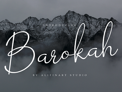 Best Free Script Font | Barokah Signature