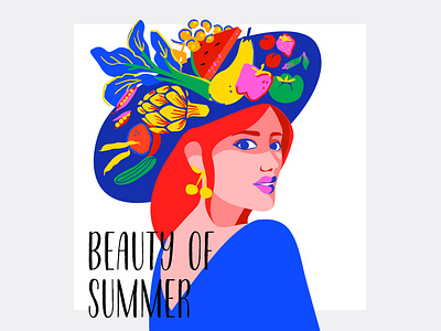 Beauty of Summer Illustration