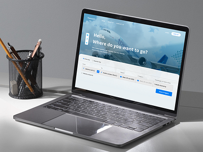 Landing Page Flight Booking Interface Design branding design experience flight graphic design holiday plan plane ticket ui uiux user experience user interface ux web webiste