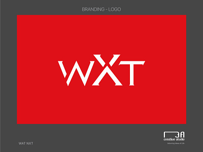 WAT NXT brand brand identity branding creative creative design design graphic design logo