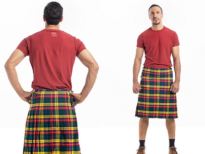 Buchanan tartan Kilt