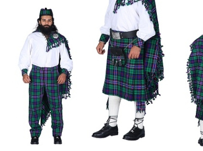 Ferguson Tartan kilt