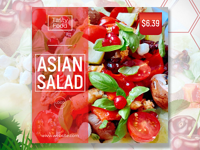 Asian Salad Social Post design asianfood asiansalad chickensalad delicious foodie foodstagram glutenfree healthyeating healthyfood healthylifestyle homecooking instafood love plantbased salad saladideas saladrecipe saladsofinstagram summersalad yummy