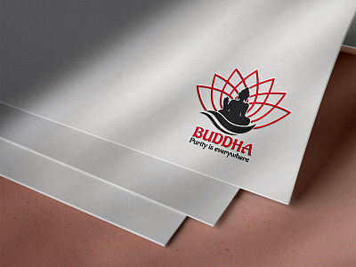 Buddha logo for your Yoga | Temple