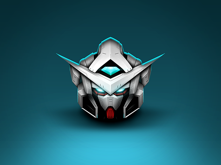 Gundam icon by JOMMANS on Dribbble