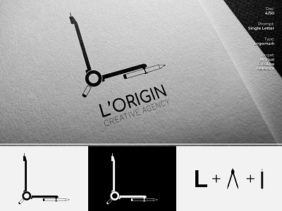 L'Origin - Letter L Logo clean logo dailylogochallenge flat logo logomark minimal minimalism minimalist