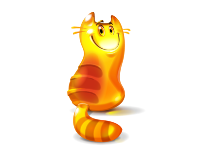 Fire Jelly Cat for NetCat animal cat character fire jelly