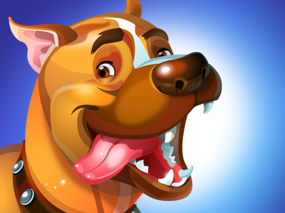 Pit Positive animal character dog personal character pit pitbull