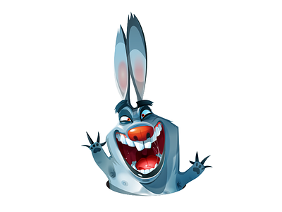 Evil Rabbit Заяц Несудьбы 404fest character character art character design illustration mascot rabbit rabbit noway vector art заяц заяцнесудьбы персонаж