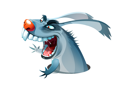 Rabbit NoWay или Заяц Несудьбы-2 animal character illustration mascot rabbit rabbitnoway vector vector art вектор заяц заяцнесудьбы персонаж