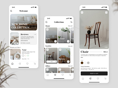 Furniture store concept design figma makeevaflchallenge makeevaflchallenge3 ui ux