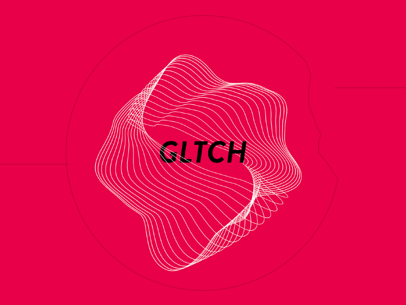 GLTCH 3d abstract c4d cinema 4d gif glitch lines motion