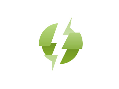 Logo Concept for a bolt 3d artwork bolt branding branding design creative gradient graphicdesign green illustration illustrator lightning logo logochallenge logodesign perspective thor thunder vector