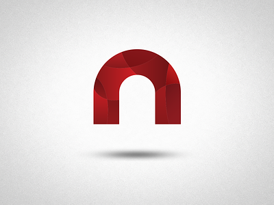 'n' logo concept