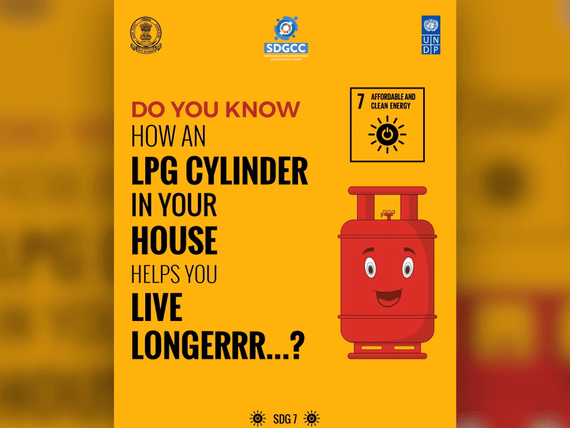 LPG is better than Firewood - Social Media Post Design adobe illustrator adobe photoshop color theory creative graphic design instagram post social media post typography vector