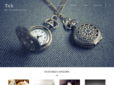 Tick WordPress Theme blogging theme wordpress