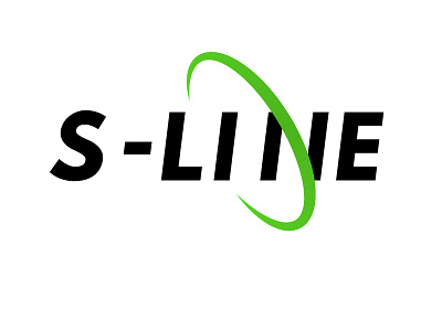 S-Line Typography Logo