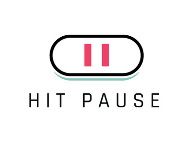 Minimal Logo Design for a Pause Button