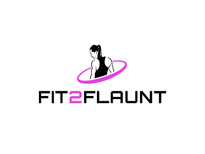 Women Fitness Center Logo fitness fitness app gym logo women