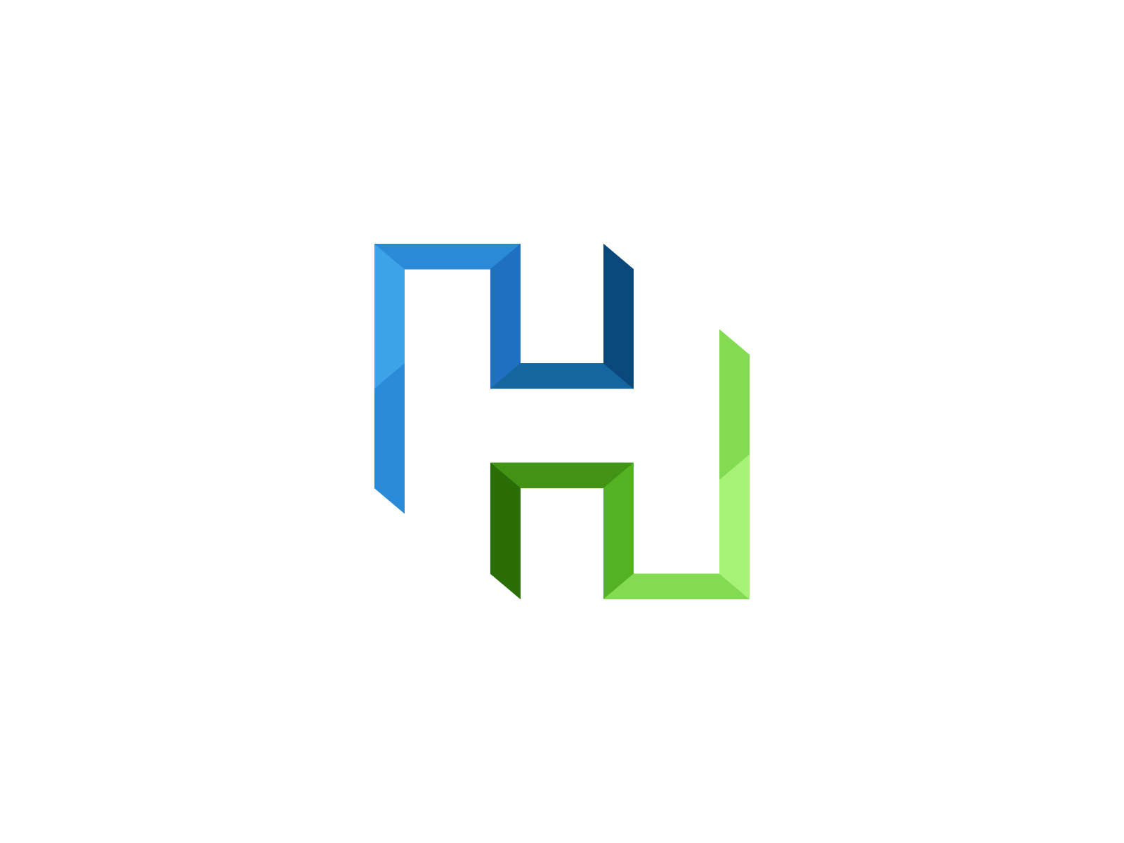 Logo Concept for the Alphabet H by Divjot Singh on Dribbble