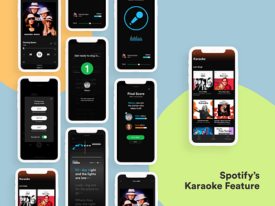 Spotify Karaoke Mobile Concept