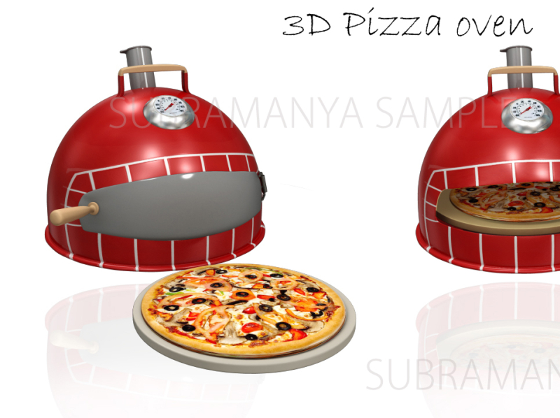 Oven Pizza 3d Model By Subramanya Ravindra On Dribbble 2921