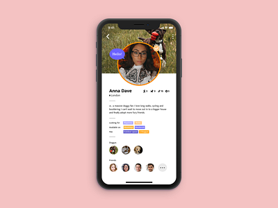 DailyUI - 006 - User Profile