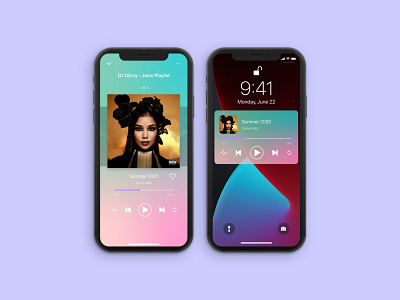 DailyUI - 009 - Music Player