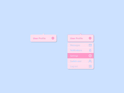 DailyUI - 027 - Dropdown